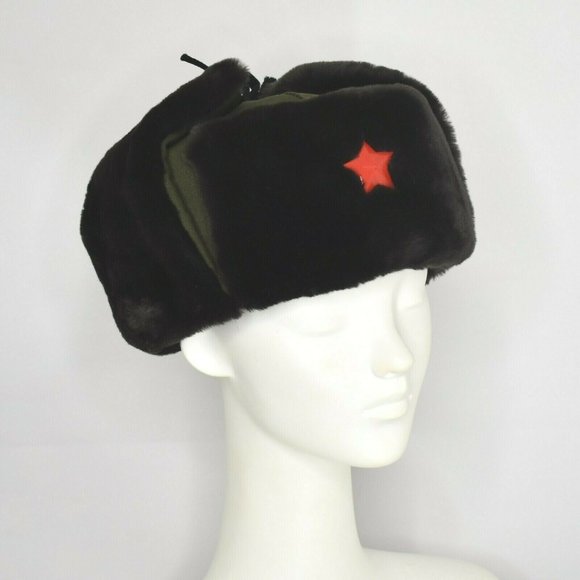 Vintage Ushanka Winter Hat Chinese 